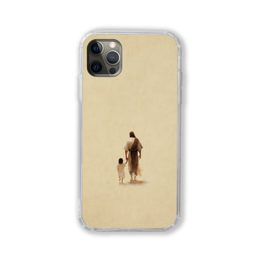 Jesus and child Phone Case